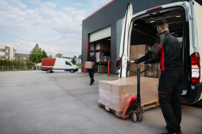 Esempio distribuzione merci Easy Express