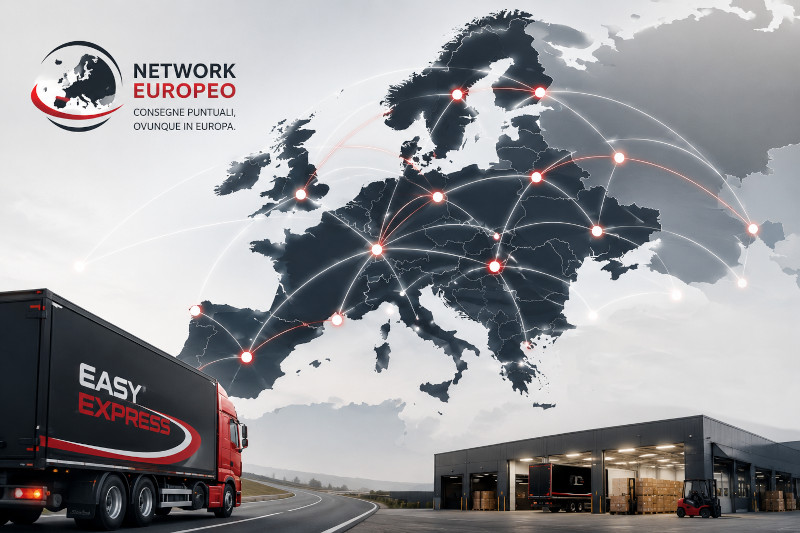 Network europeto, consegne puntuali ovunque in europa