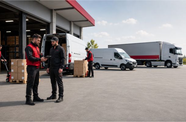 Esempio di gestione ultimo miglio per corrieri espressi di Easy Express