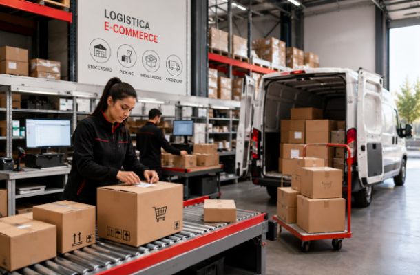 Esempio di gestione logistica per ecommerce di Easy Express