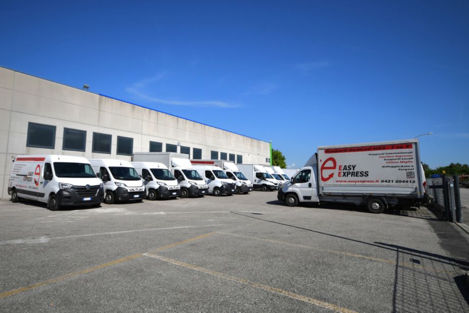 Flotta veicoli Easy Express Portogruaro